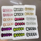 1026- Handmade press on nails fake nails removable