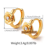 Vintage Zircon Ear Cuff Earring