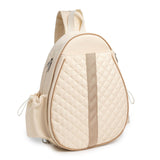 Crossbody lightweight multifunctional unisex waterproof tennis racket bag, tennis badminton backpack purse,