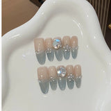 1035- Handmade press on nails fake nails removable