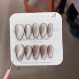 1026- Handmade press on nails fake nails removable
