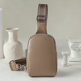 Unisex Small Chest Bag – Stylish Soft PU Crossbody Chest Purse & Fanny Pack for Everyday Use