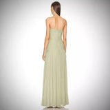 Ribbed Pleated Tube Dress