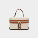 Chic Women's Bag Spring Shoulder Bag – Portable Hard Fashion Small Square Bag for Everyday Style Crossbody