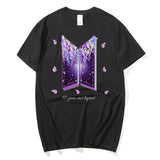 Letter Print Cotton T Shirt Fashion Brand Short Sleeve Tops Man Women Summer