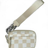 Transparent PVC Card Bag – Portable Wrist Bag for Bank Card & Change Storage
