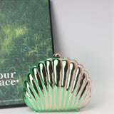 Shell Box Bag, Clutch Purse, Dinner Purse evening Clutch Purse Party