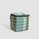 Versatile Plaid Chain Bag, Women's Fashion Shoulder Handbag, Casual Crossbody Bag, Small Square Bag
