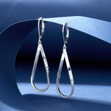 Gold Earrings for Women Hypoallergenic Leverback Drop Dangle Earrings Trendy 14K Gold Plated Twisted Spiral Teardrop Rhombus Heart Dangle Earring for Women Dainty Fashion Jewelry Gifts