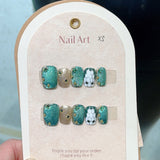 0951- Handmade press on nails fake nails removable