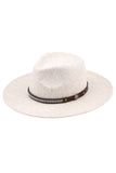 C.C Vegan Felt Metal Logo Heather Color Hat