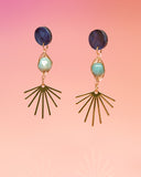 Ofelia Three Tier Dangle Earrings