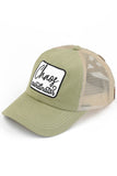 C.C CHAOS COORDINATOR PATCH PONY CAP