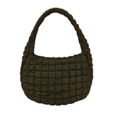 Quilted Puffer Shoulder Crossbody Bag