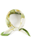 Flower Print Bandana Scarf