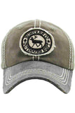 HUNTERS VINTAGE BASEBALL CAP
