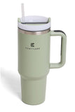 Solid Color 40oz Handle Tumbler