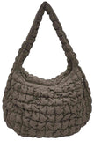 Large Quilted Solid Bag