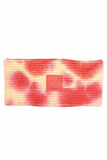 C.C Tie Dye Headband With Rubber Patch Headwrap Earmuffs