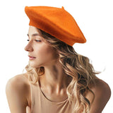 Solid Beret Hat