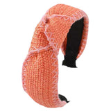 Straw Knot Burnout Headband
