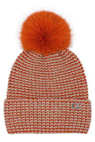 C.C Two Tone Angora Cuff Beanie Winter Hat