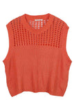 Chest Blocked Crochet Poncho