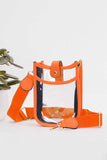 Pretty Clear Stadium Crossbody Mini Bag