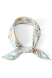 Floral Pattern Print Bandana Summer Light Weight Scarf