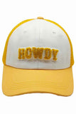 HOWDY Mesh Back Baseball Cap