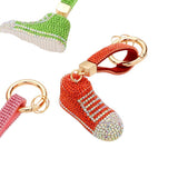 Rhinestone Pave Sneaker Bag Charm