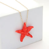 Women's Starfish Pendant Necklace