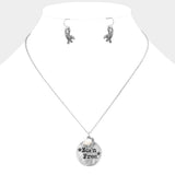 "Born Free" Charm Pendant Necklace