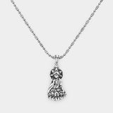 Metal Buddha Pendant Necklace