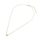 SECRET BOX_14K Gold Dipped Heart Pendant Necklace