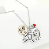 Good Luck Metal Elephant Pendant Necklace