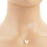Ture Love Message Heart Pendant Necklace