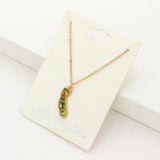 California State Map Abalone Pendant Necklace