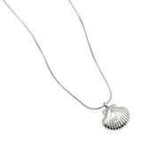 Stainless Steel Seashell Pendant Necklace