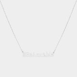 #Be lovable Message Pendant Necklace