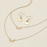 Double Layer Infinity Pendant Necklace