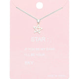 Star Pendant Necklace