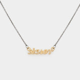 "Sister" Script Pendant Necklace