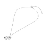 Stainless Steel Heart Locket Pendant Necklace
