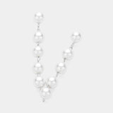 Pearl Link Dropdown Earrings