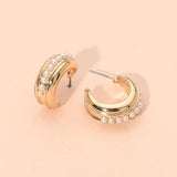 Pearl Hoop Earrings