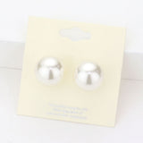 16mm Pearl stud earrings