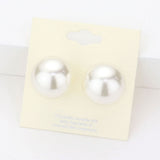20mm Pearl stud earrings