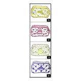 12PCS - Fruit Pattern Print Clear Cosmetic Makeup Travel Organizer Pouch Bags