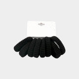 12 SET OF 8 - Textured Elastic Hairband Set